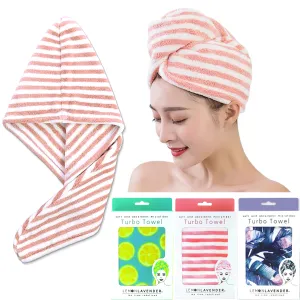 1 Pc Turban Hair Towels Twist Quick Dry Microfiber Bath Towel Wrap Cap Hat Spa