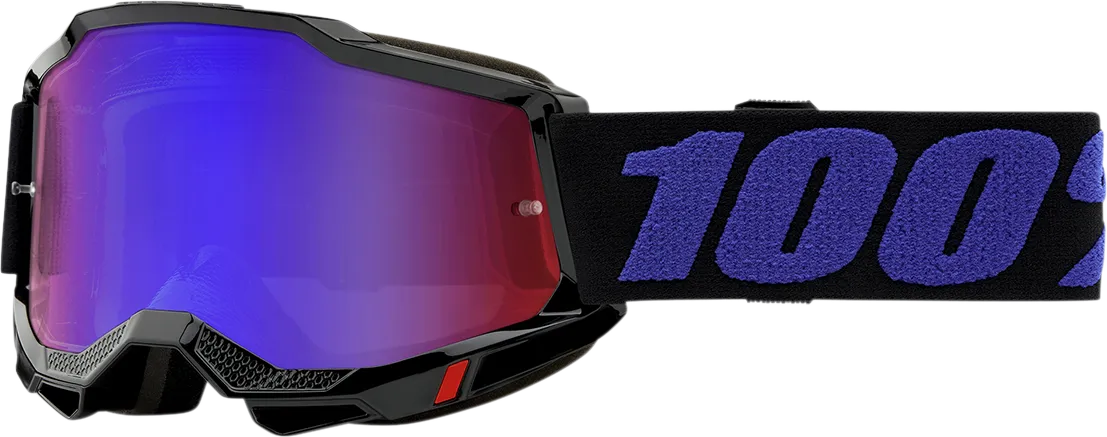 100% Accuri 2 Goggles - Moore - Red/Blue Mirror 50014-00009