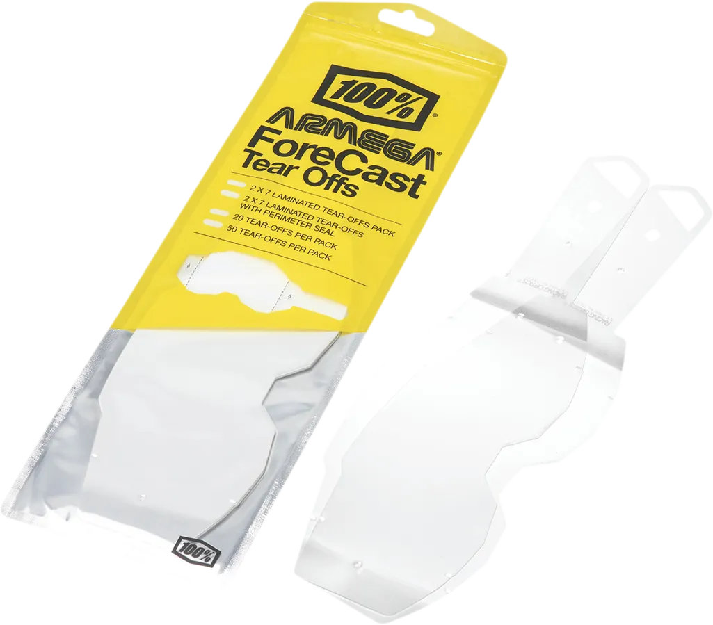 100% Armega Forecast Tear-Offs - Perimeter Laminated - 7 Pack (2) 59068-00001