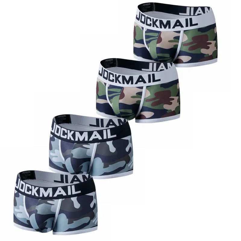 4 Pack Jockmail Camo Trunks