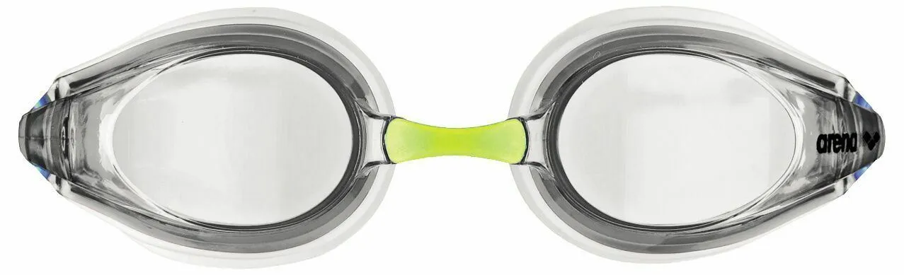 Arena Tracks Swimming Goggles with Crystal Clear Vision Performance & Racing