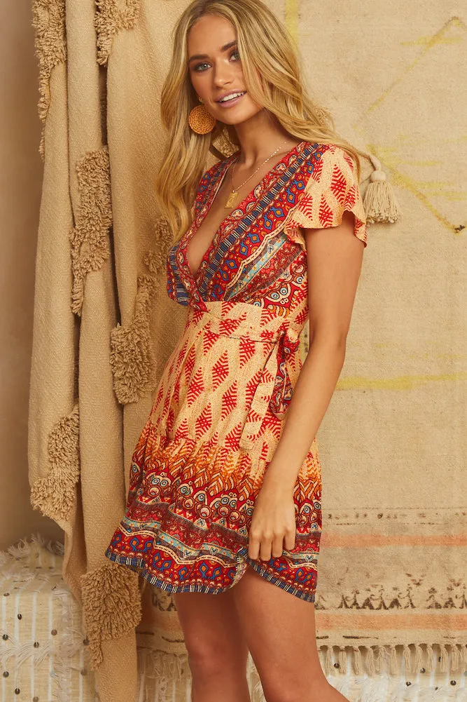 Bascala Dress Red