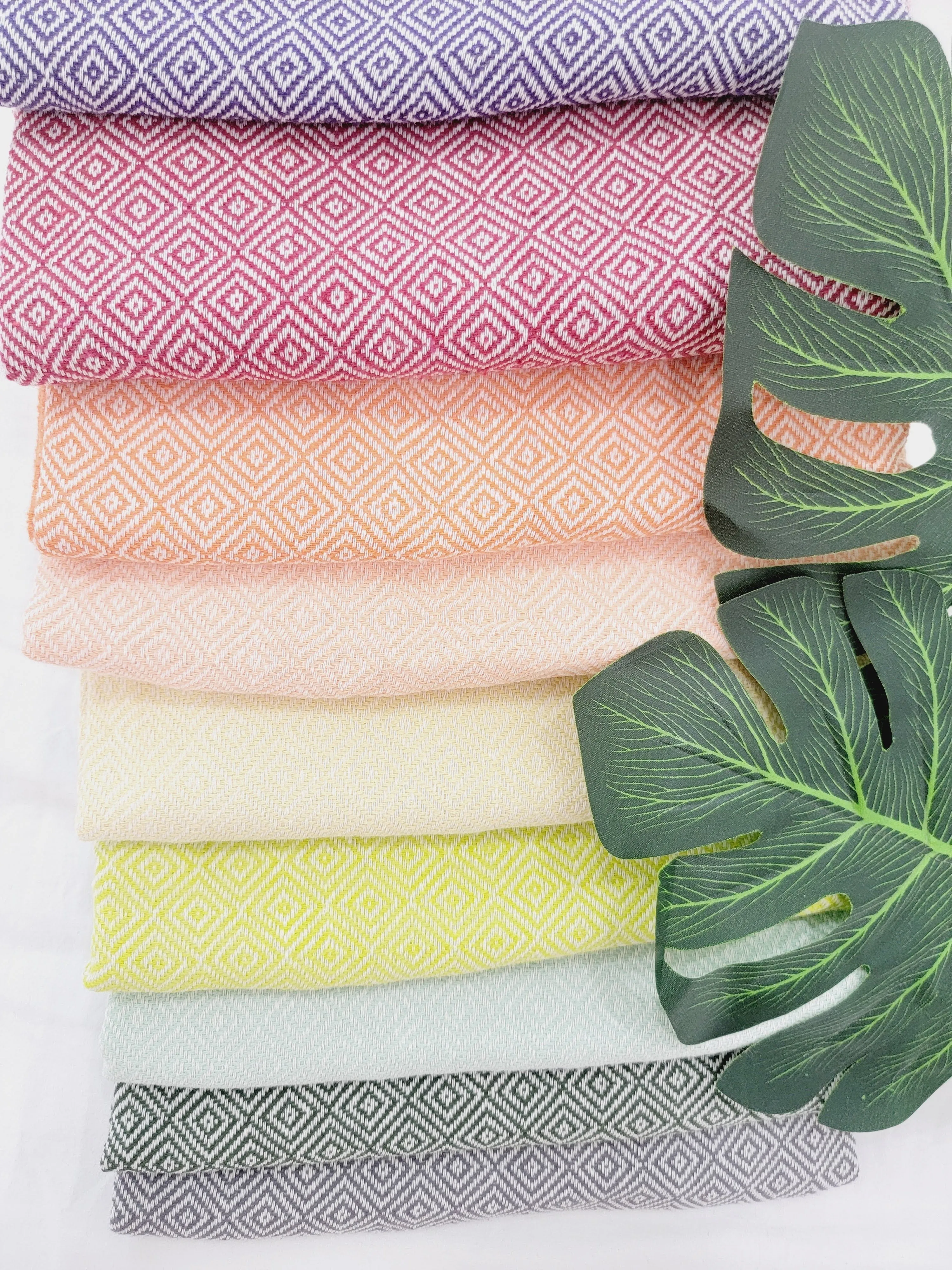 Beach/Bath Sand Free Towels-Easy Carry Quick Dry Thin Towel- Gray by EBRU Home