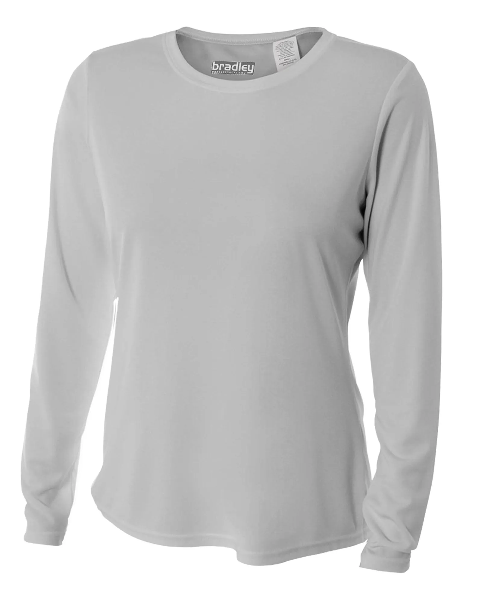 Bradley Women's Long Sleeve Rash Guard Surf Comfortable Performance Swim Shirt