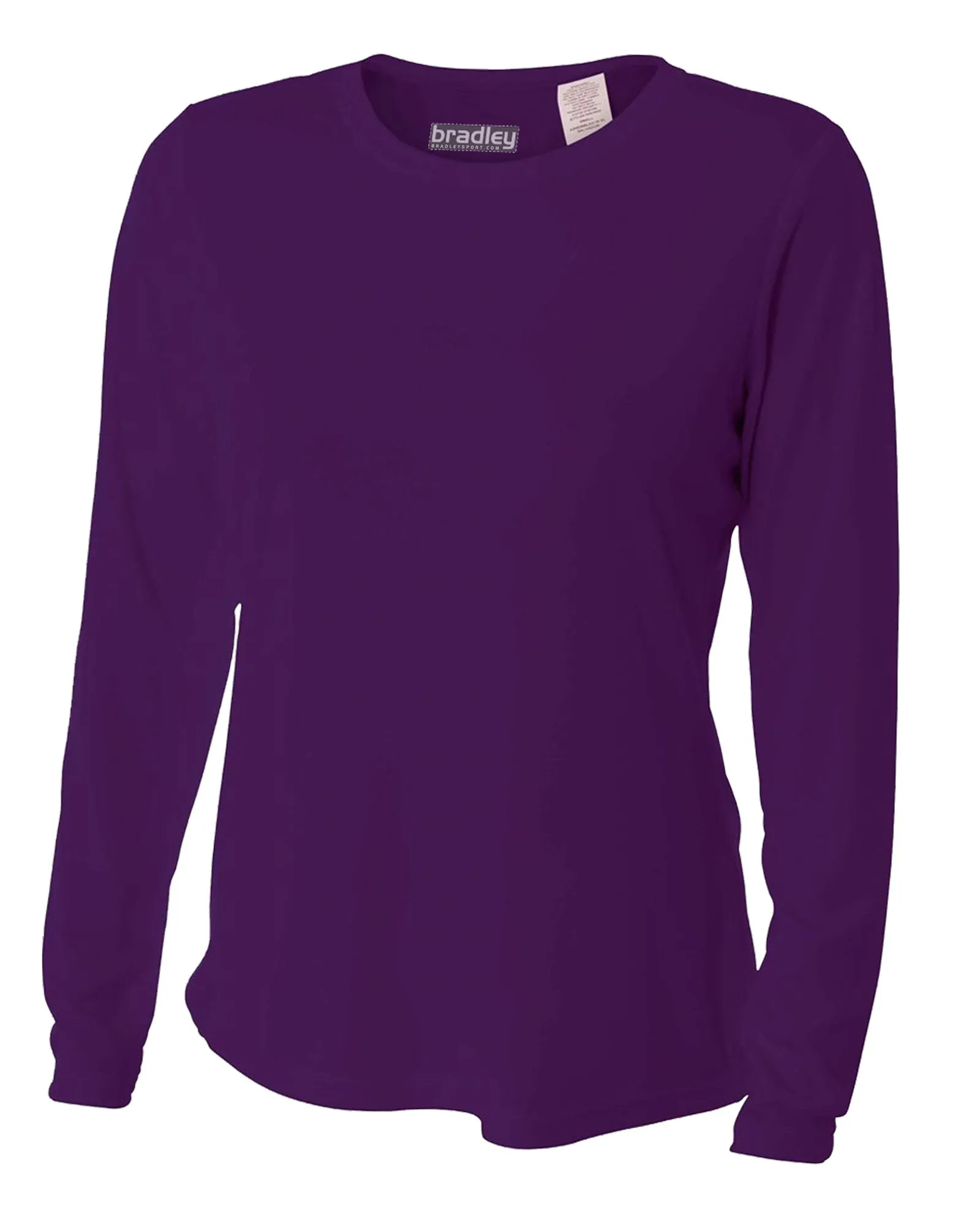 Bradley Women's Long Sleeve Rash Guard Surf Comfortable Performance Swim Shirt