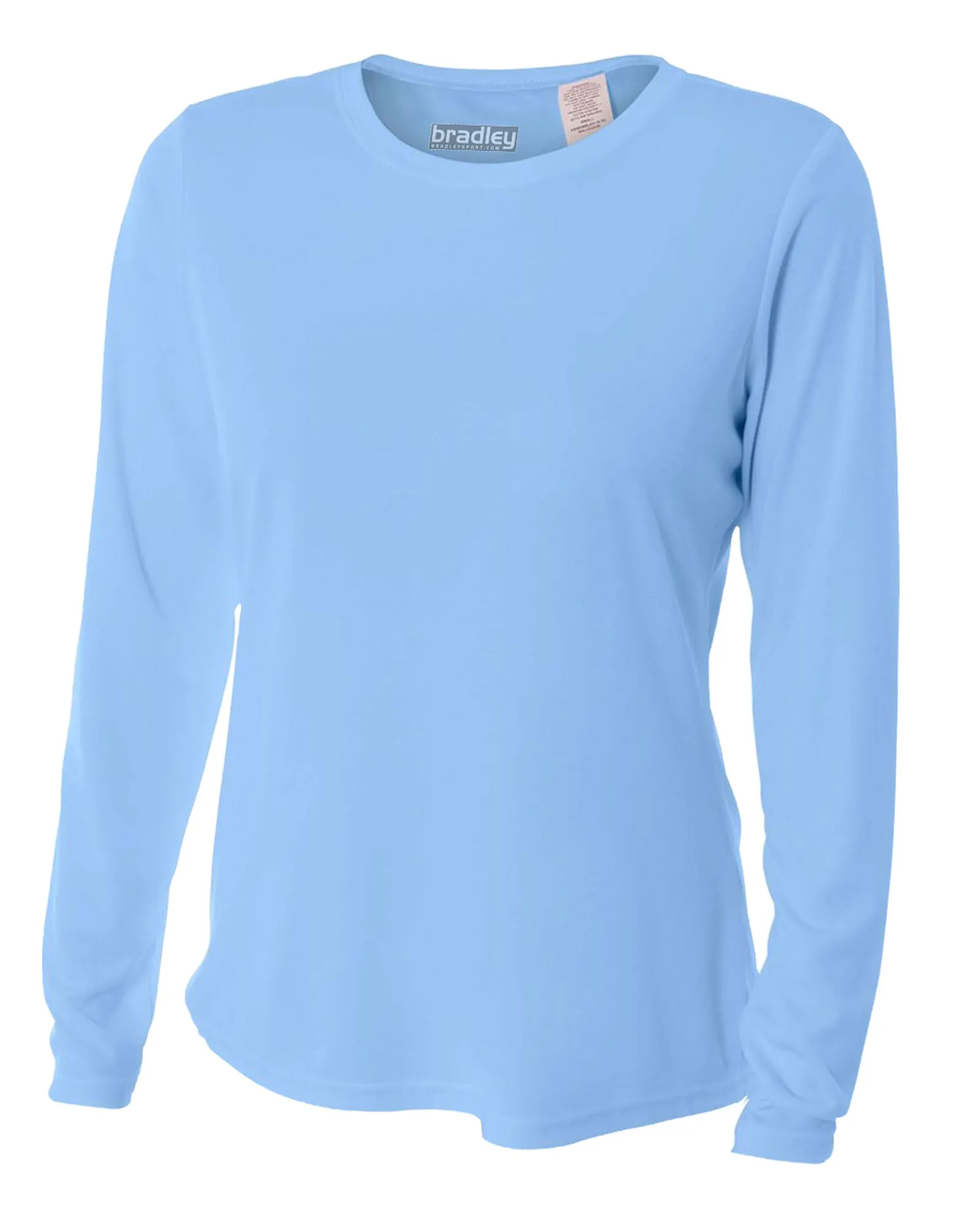Bradley Women's Long Sleeve Rash Guard Surf Comfortable Performance Swim Shirt
