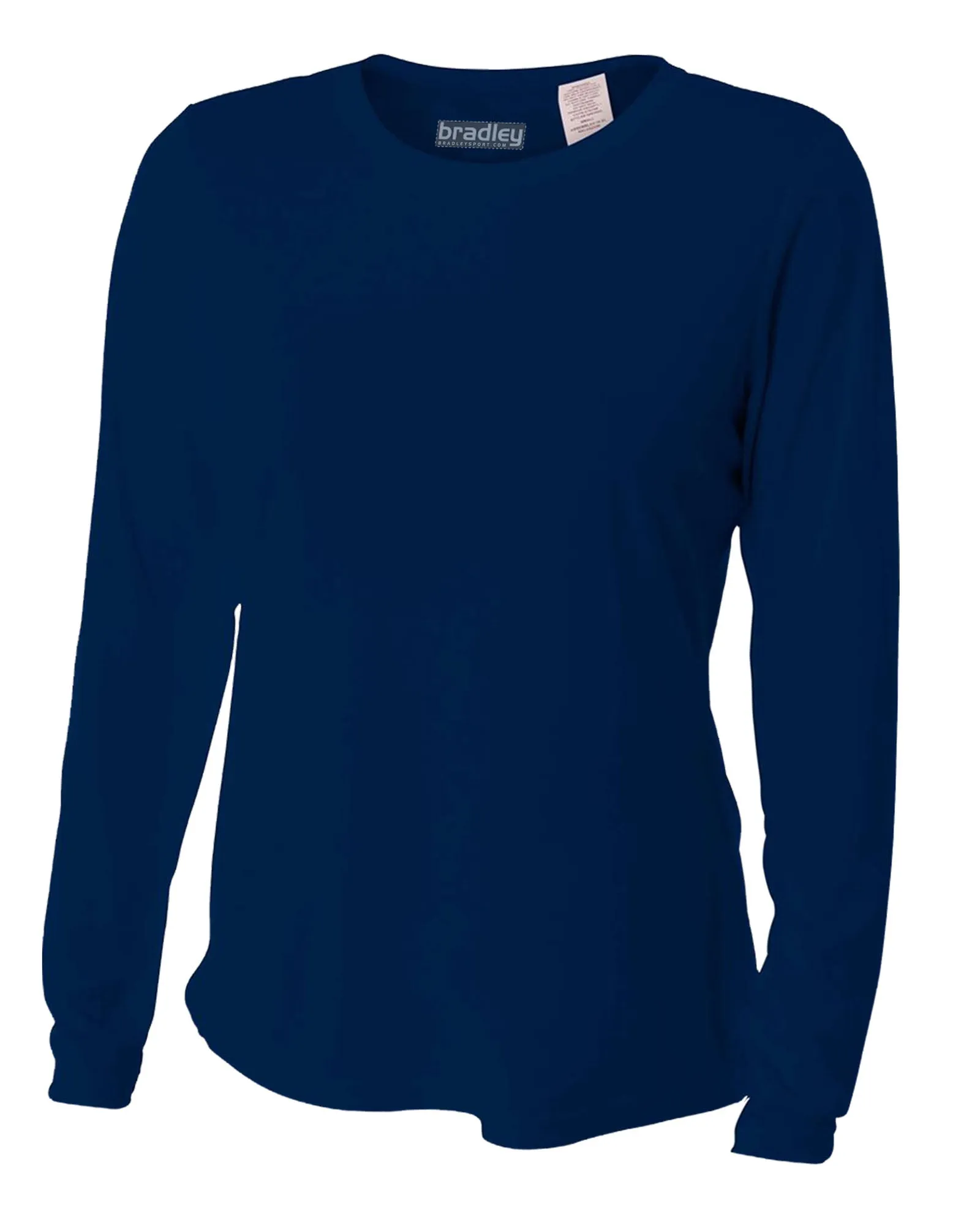 Bradley Women's Long Sleeve Rash Guard Surf Comfortable Performance Swim Shirt