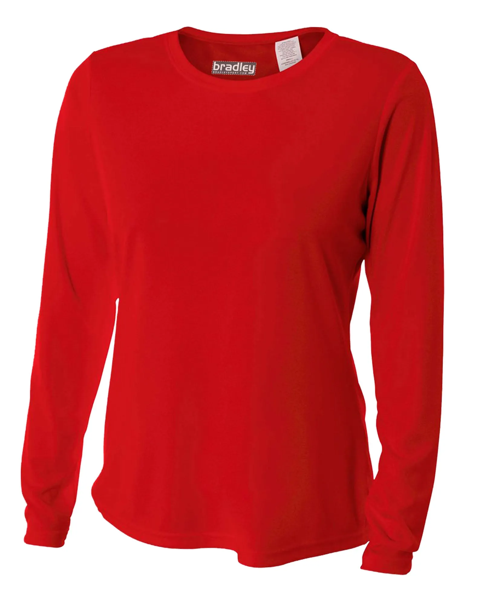 Bradley Women's Long Sleeve Rash Guard Surf Comfortable Performance Swim Shirt