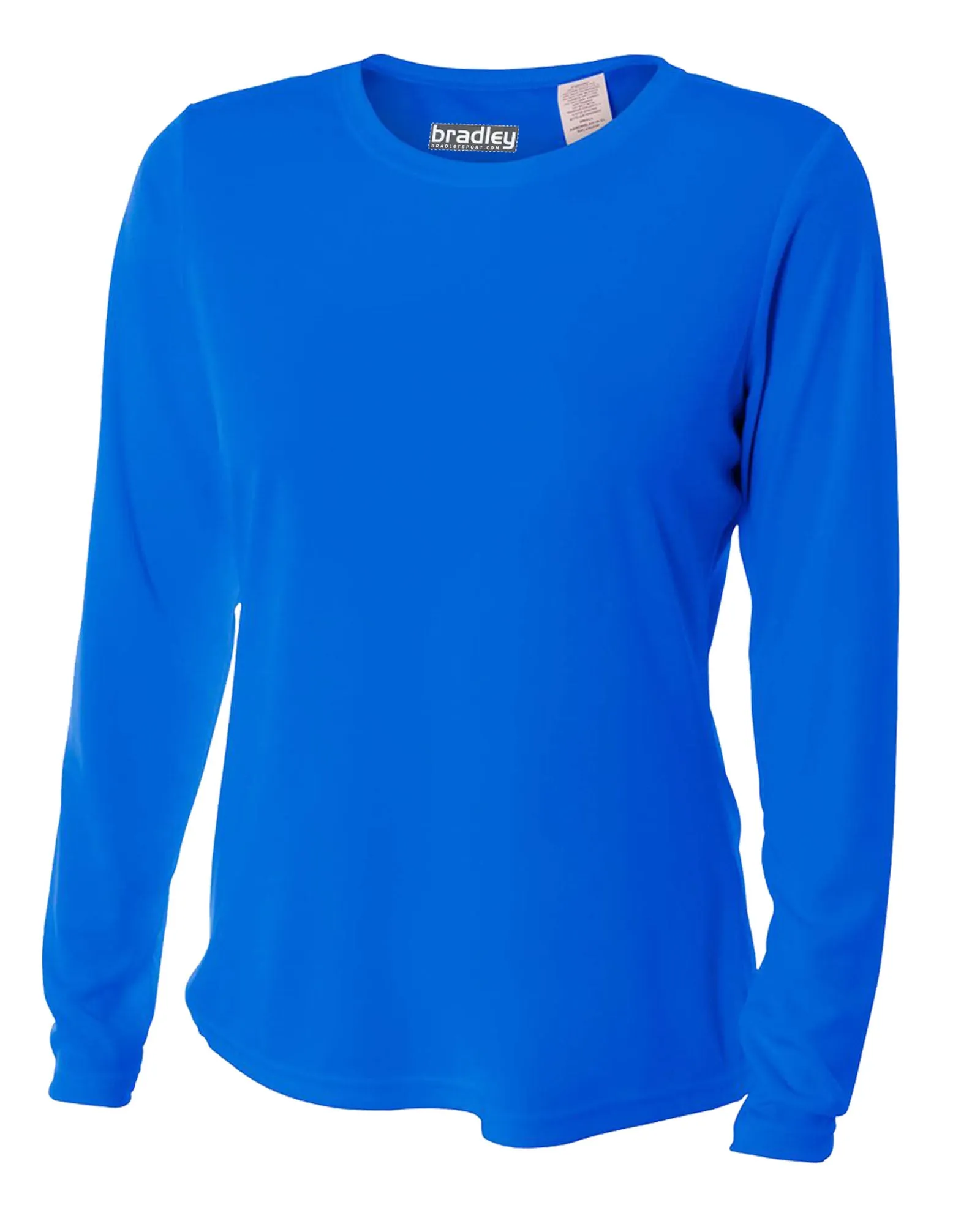 Bradley Women's Long Sleeve Rash Guard Surf Comfortable Performance Swim Shirt