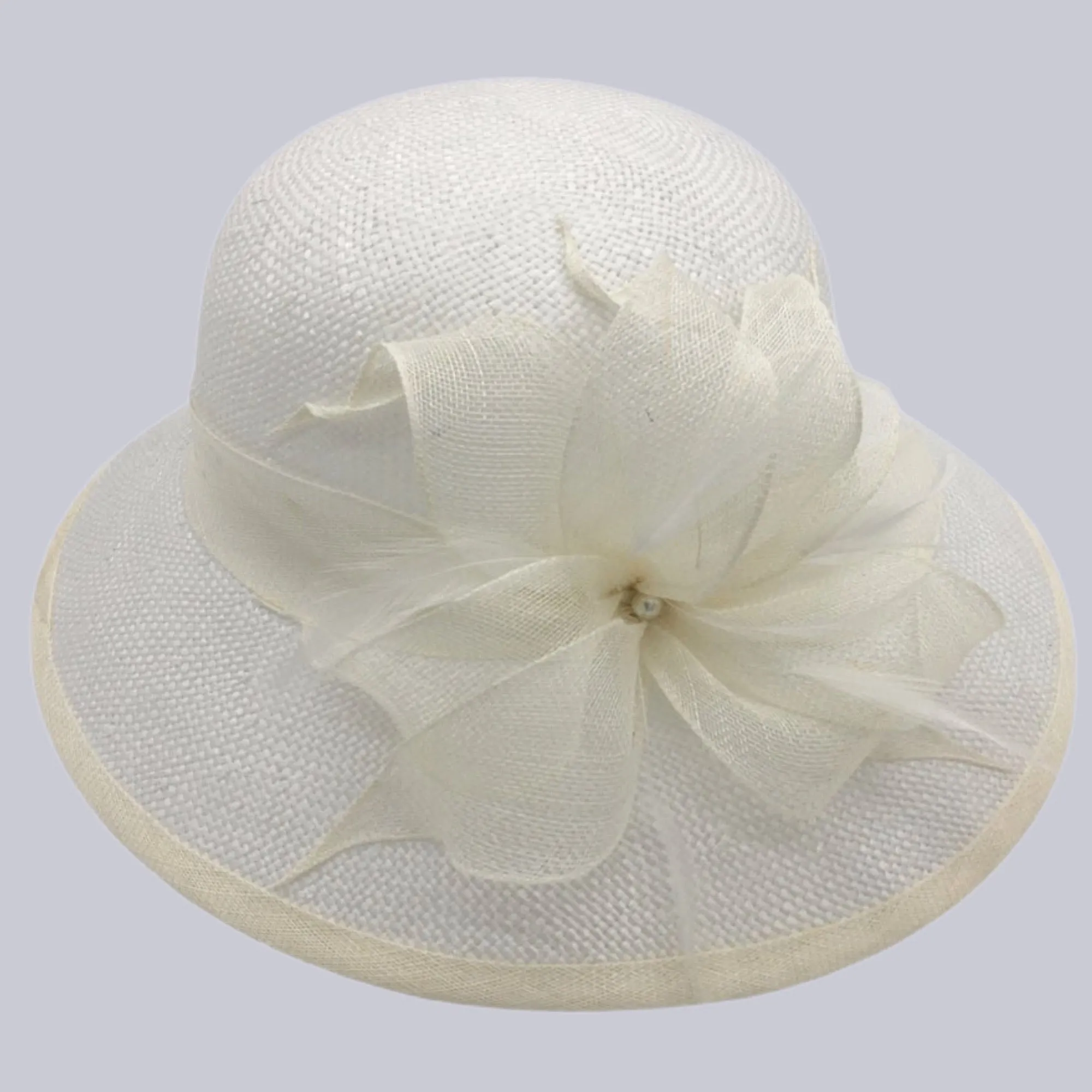 Charming Wide Brim Derby Hat