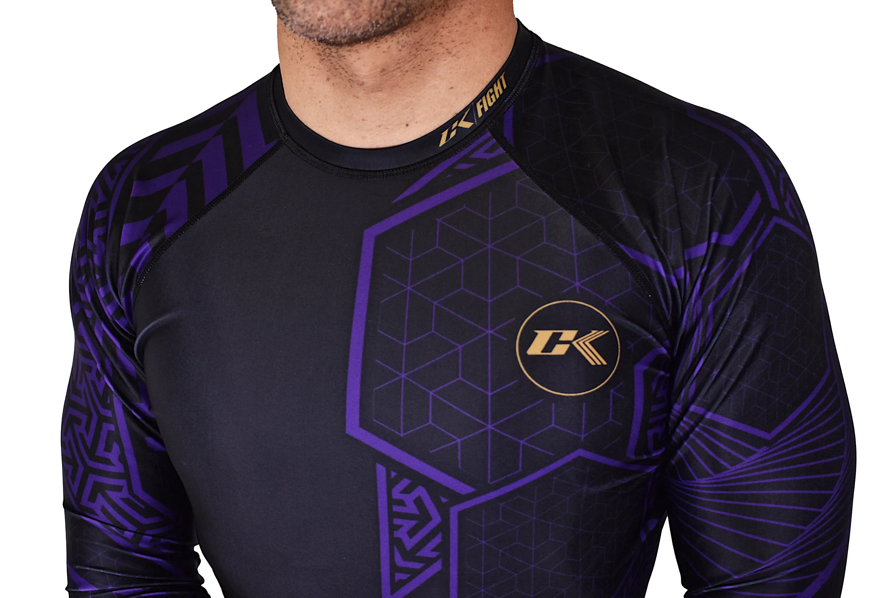CK Vertigo Rash Guard - Purple