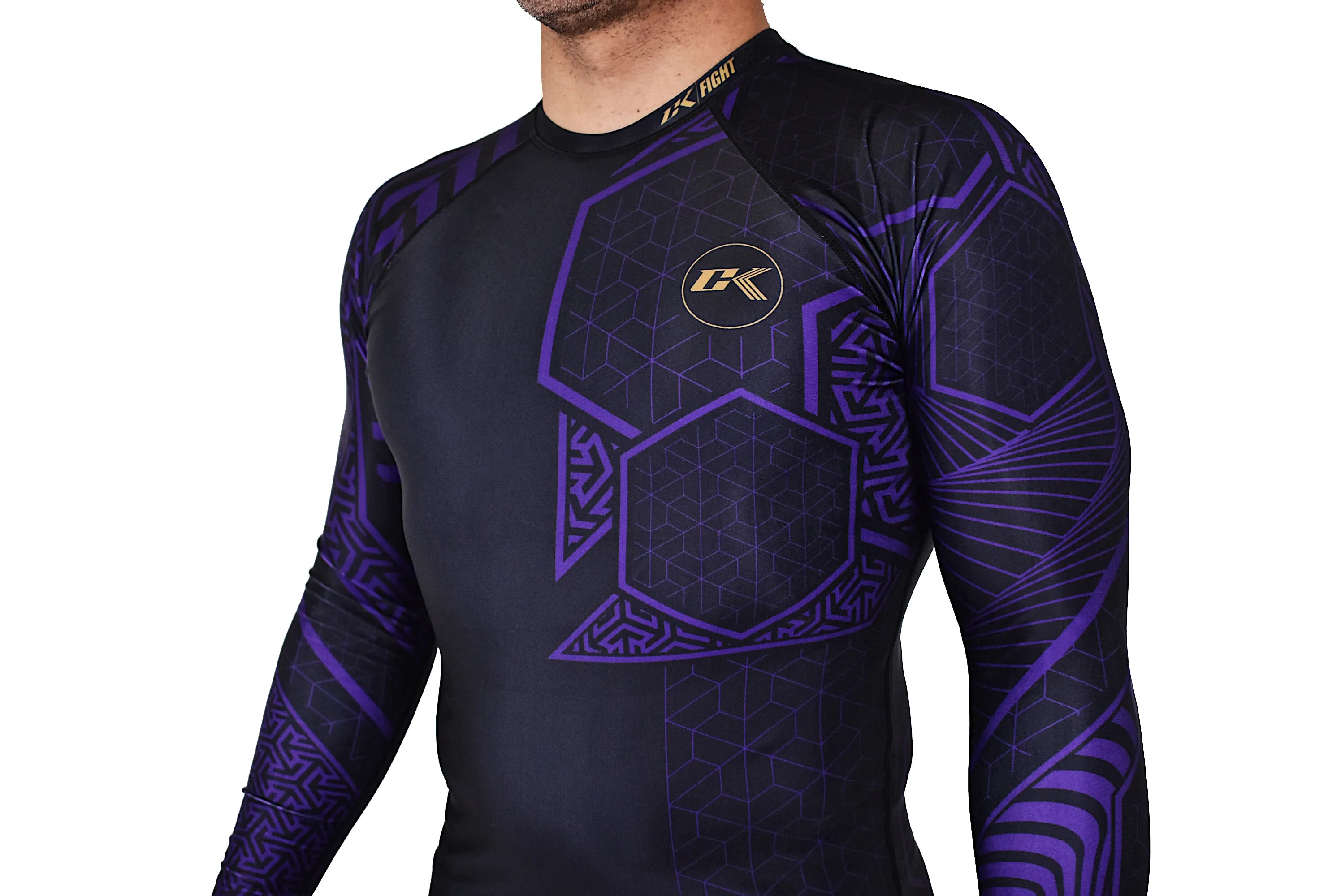 CK Vertigo Rash Guard - Purple