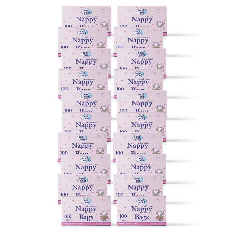 Cool & Cool Nappy Bags Pack of 20 - 2000 Pieces