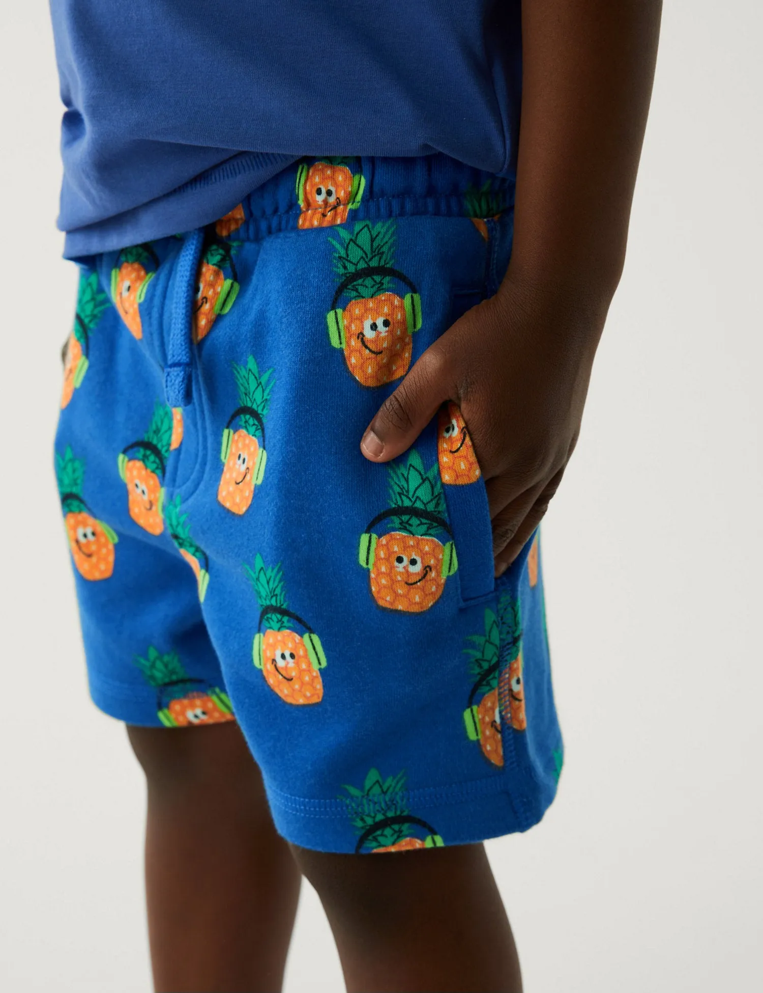 Cotton Rich Pineapple Shorts