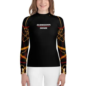 Electric Flow ~ Youth Rash Guard