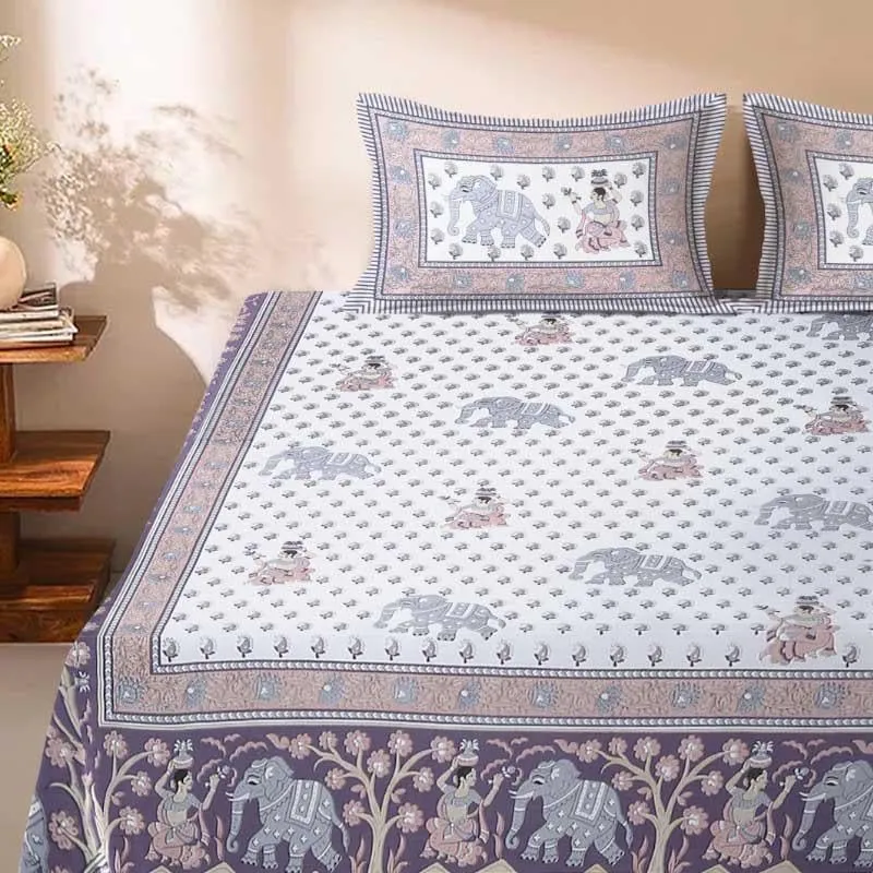 Enchanting Elephants - Purple