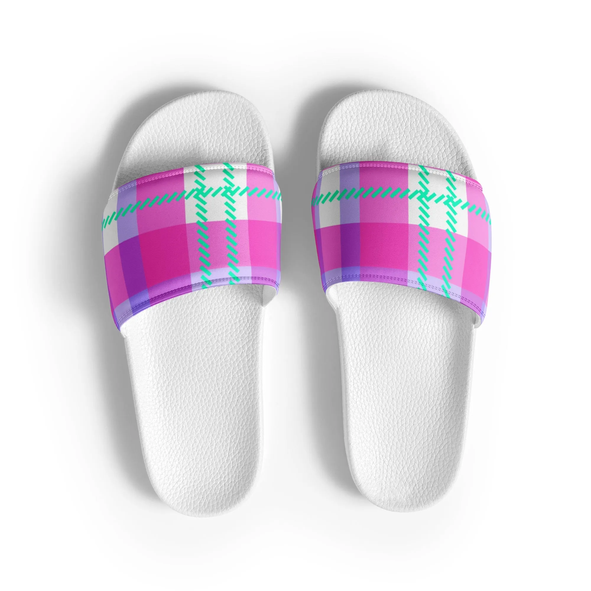 HAWAII WOMEN'S SLIDES - RETROCHECKI