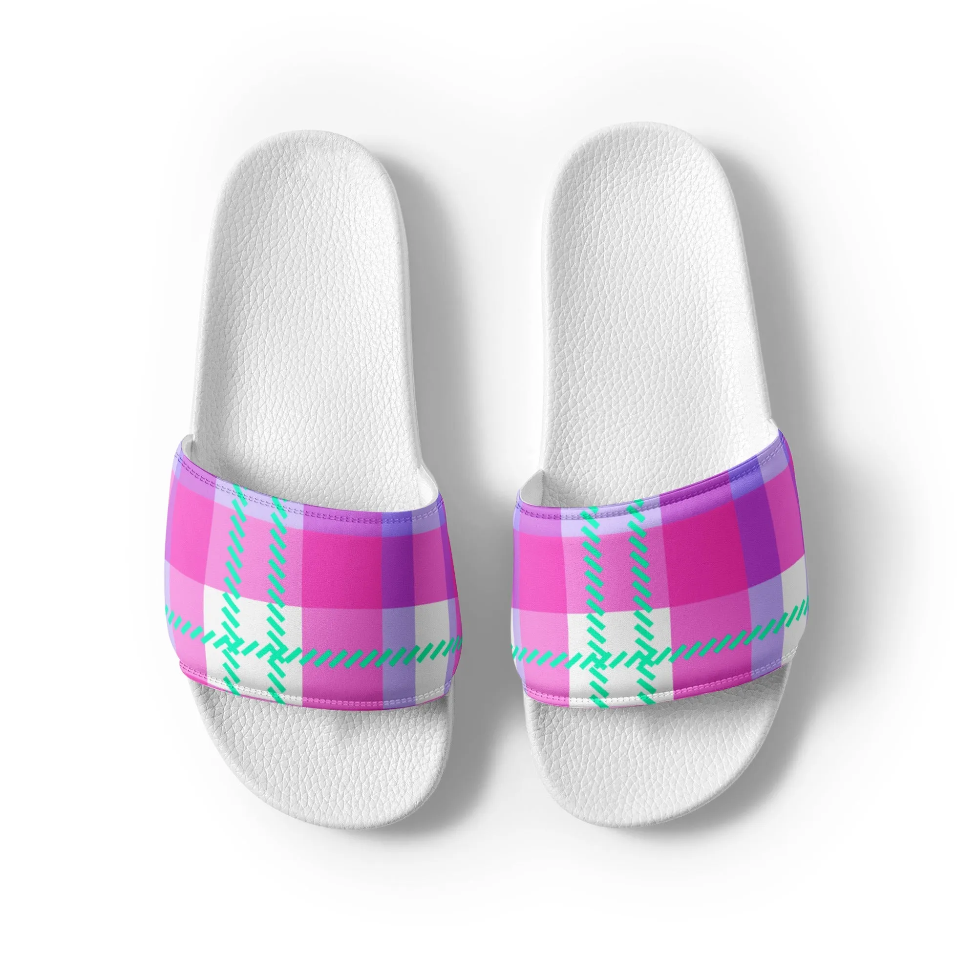 HAWAII WOMEN'S SLIDES - RETROCHECKI