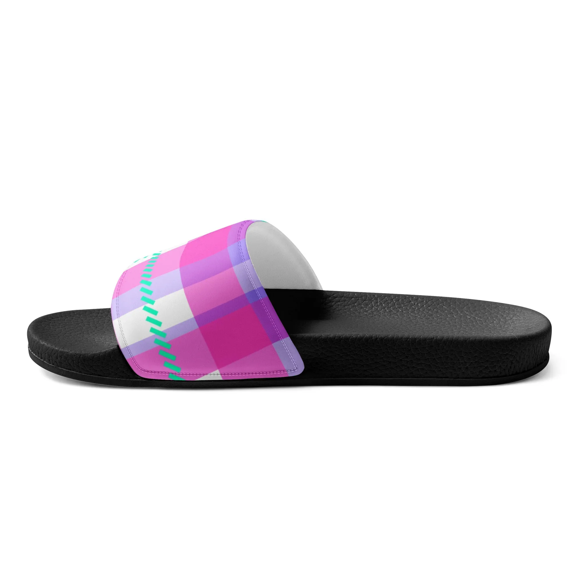 HAWAII WOMEN'S SLIDES - RETROCHECKI