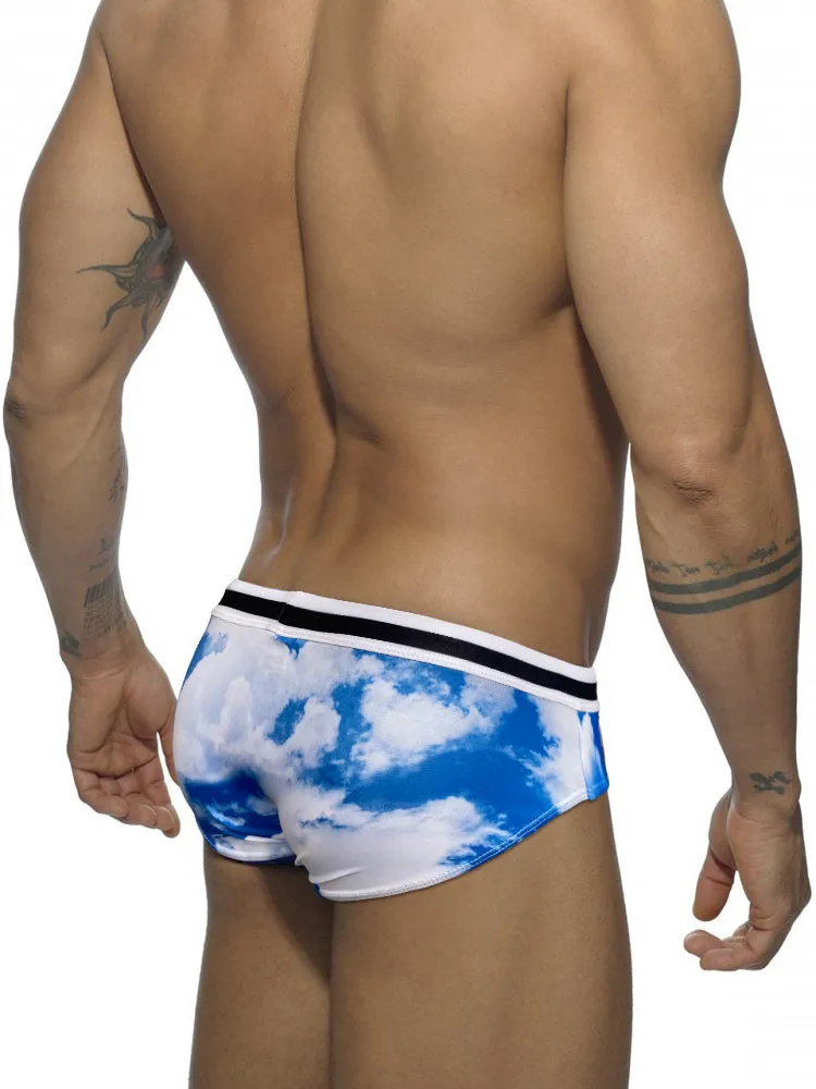 Men's Low-Rise Casual Holiday Swim Briefs
