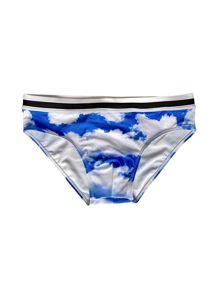 Men's Low-Rise Casual Holiday Swim Briefs