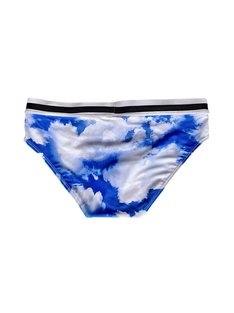 Men's Low-Rise Casual Holiday Swim Briefs
