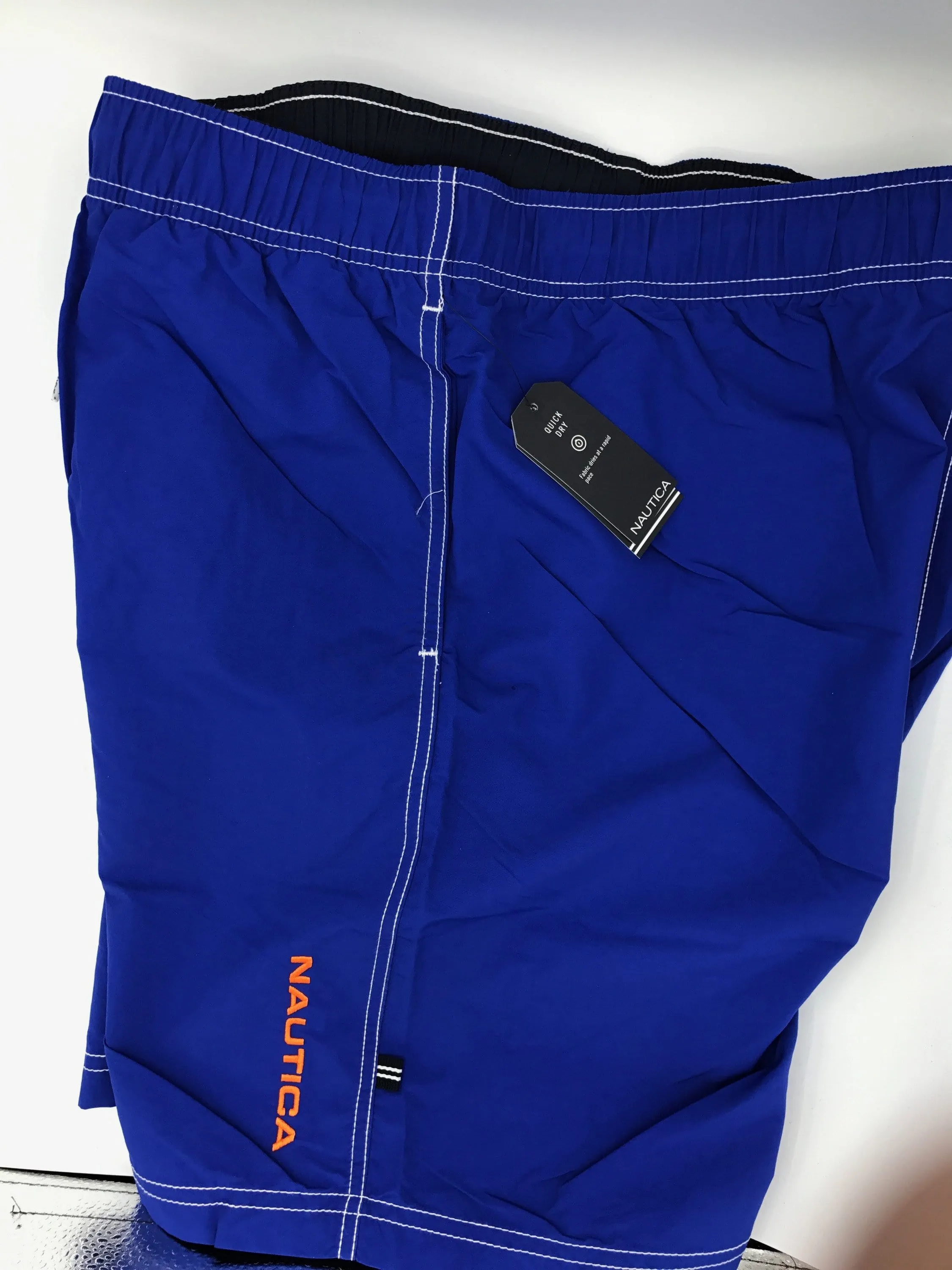 Nautica Solid Swim Trunks
