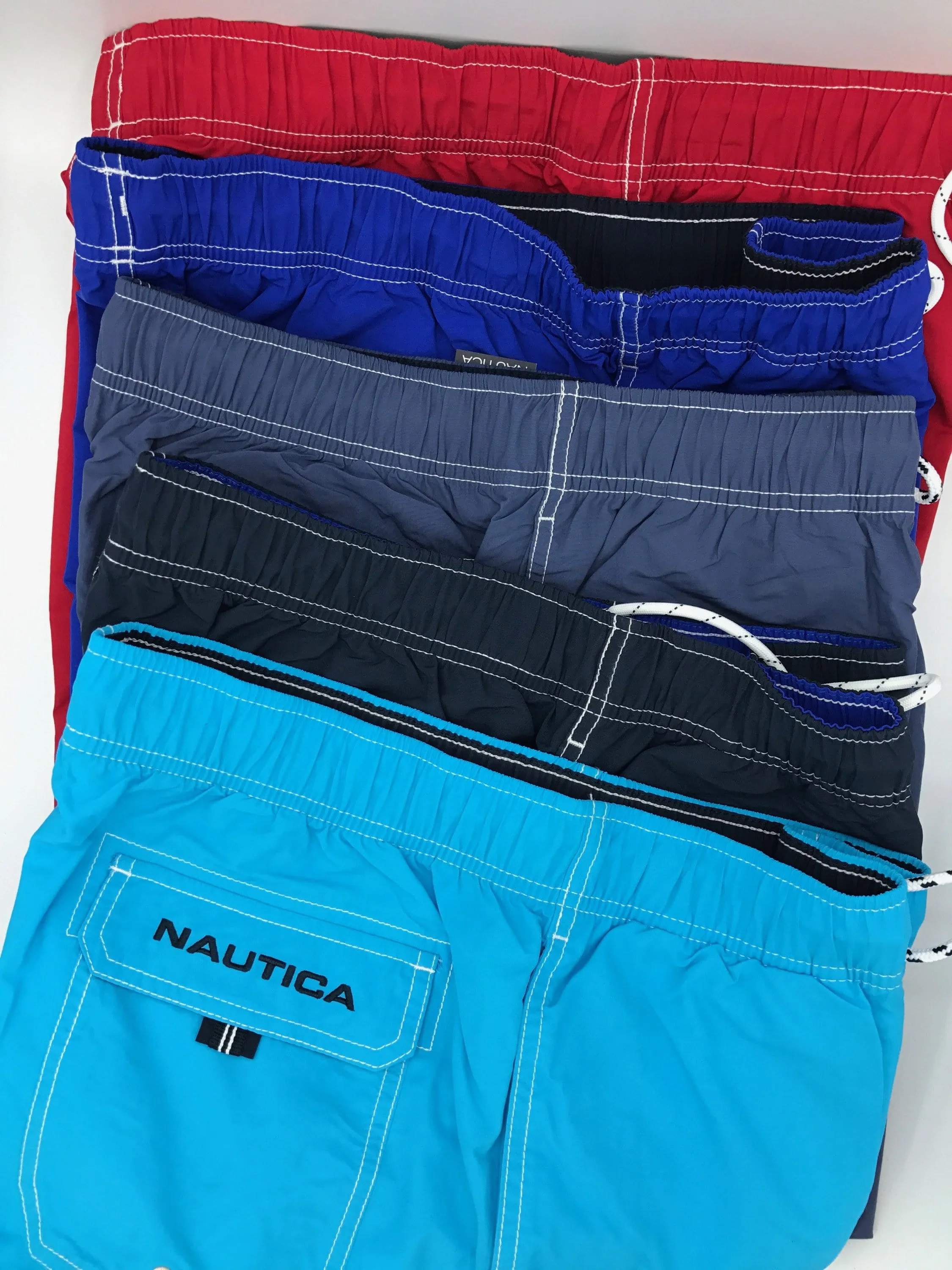 Nautica Solid Swim Trunks