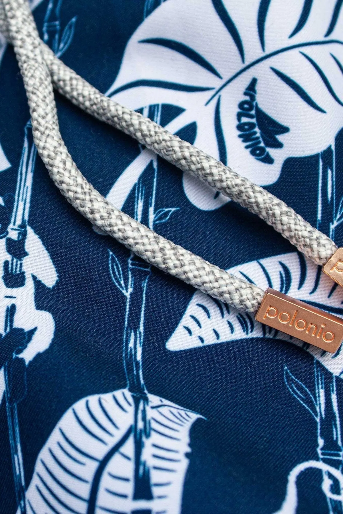 Navy Bamboo Classic Swim Trunks