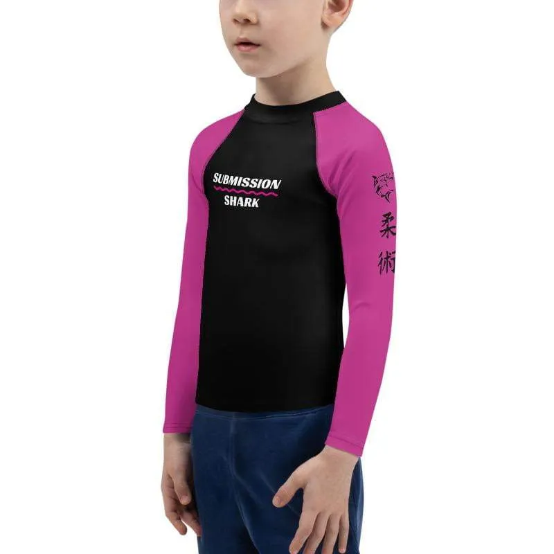 Pink SS Premium Standard ~ Kid's Rash Guard