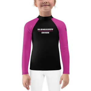 Pink SS Premium Standard ~ Kid's Rash Guard