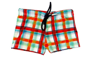Planet Sea Baby Boys Checkered Swim Shorts FINAL SALE