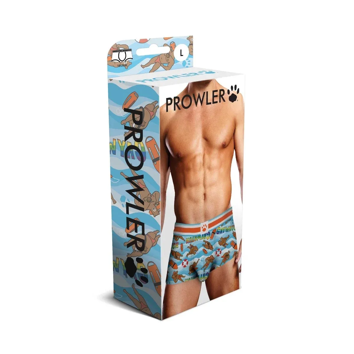 Prowler Gaywatch Bears Trunk Blue Orange