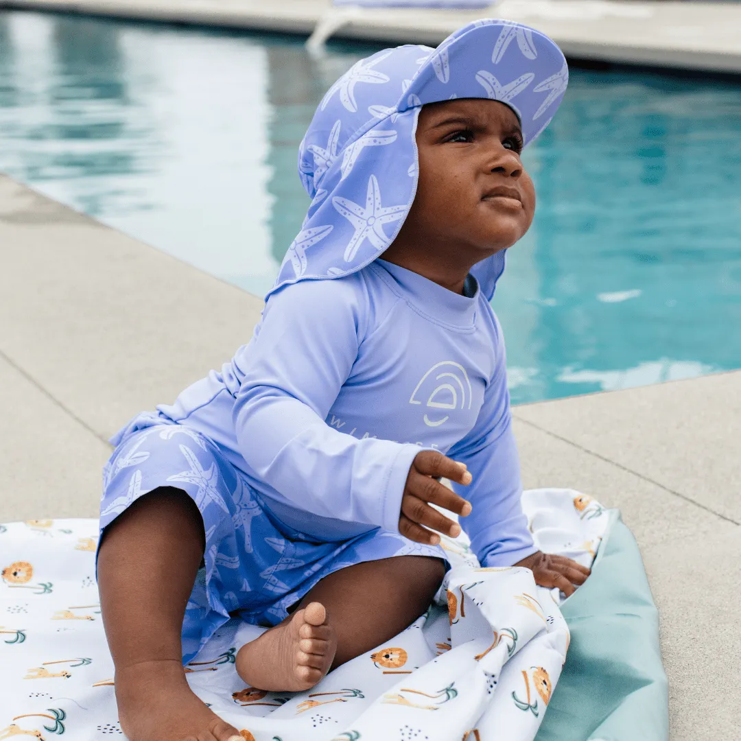 Pure Tones | Lila UV Swim Shirt with Long Sleeves