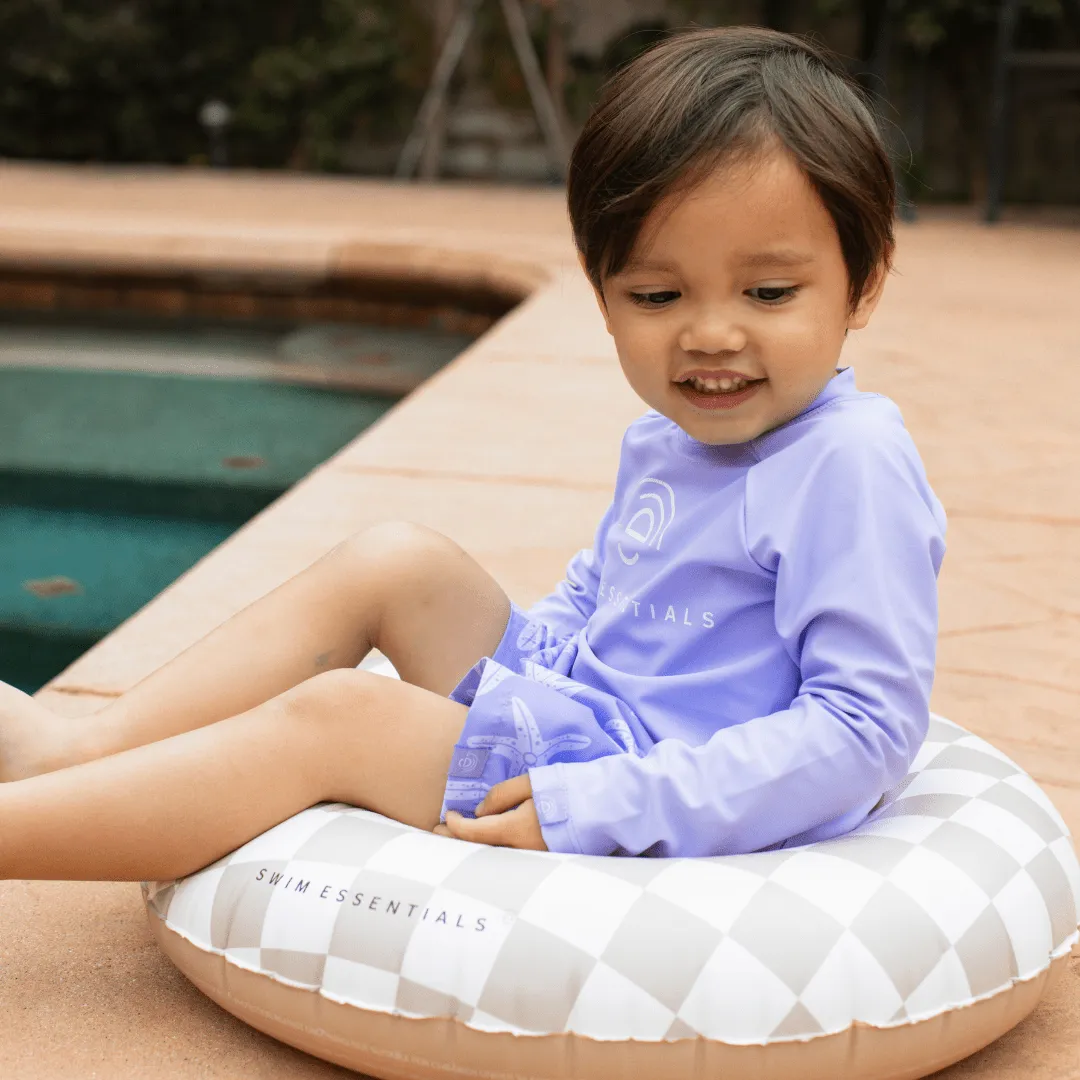 Pure Tones | Lila UV Swim Shirt with Long Sleeves
