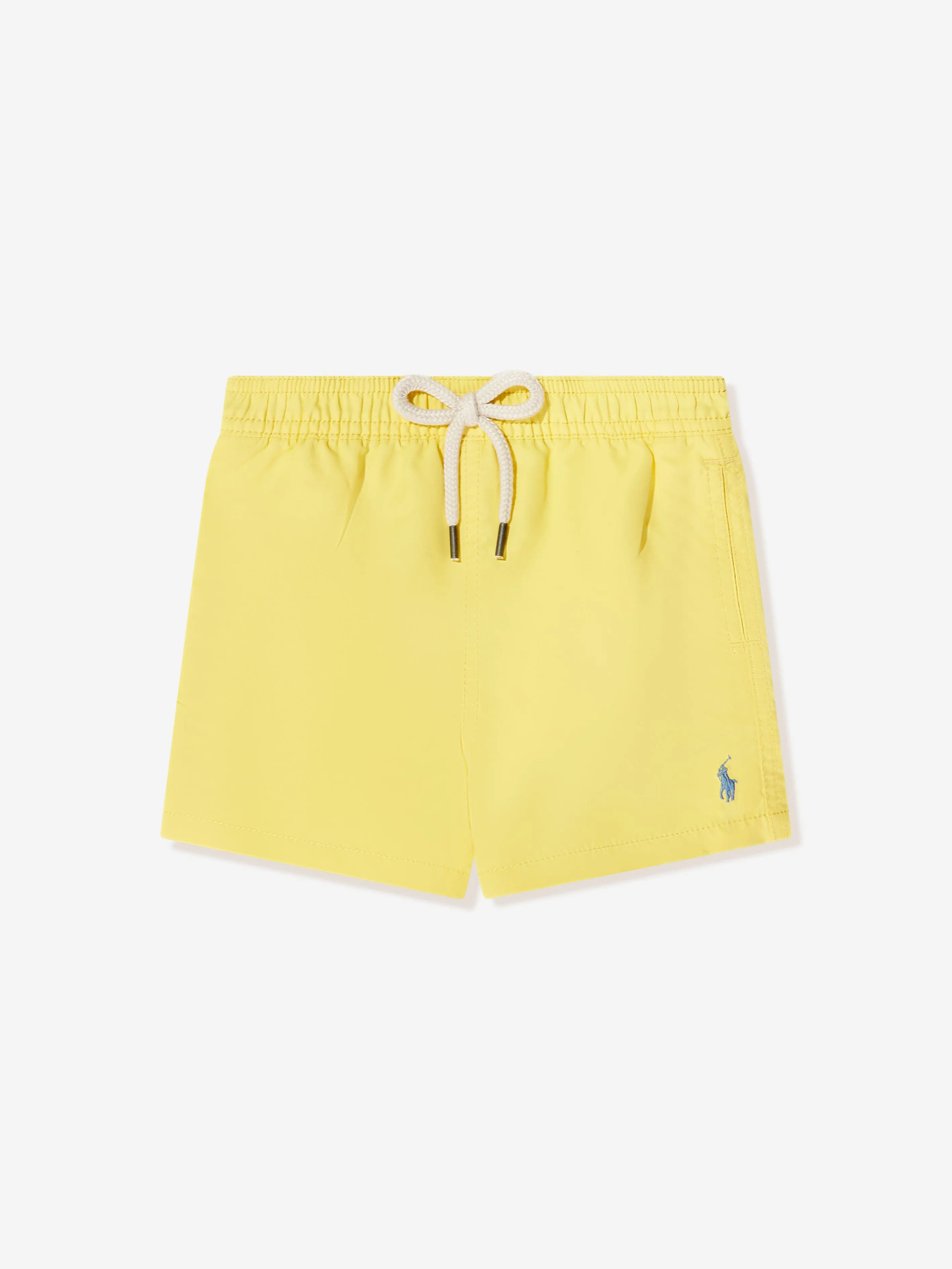 Ralph Lauren Boys Logo Swim Shorts in Yellow