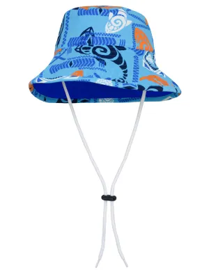 Reversible Bucket Sun Hat - Lagoon