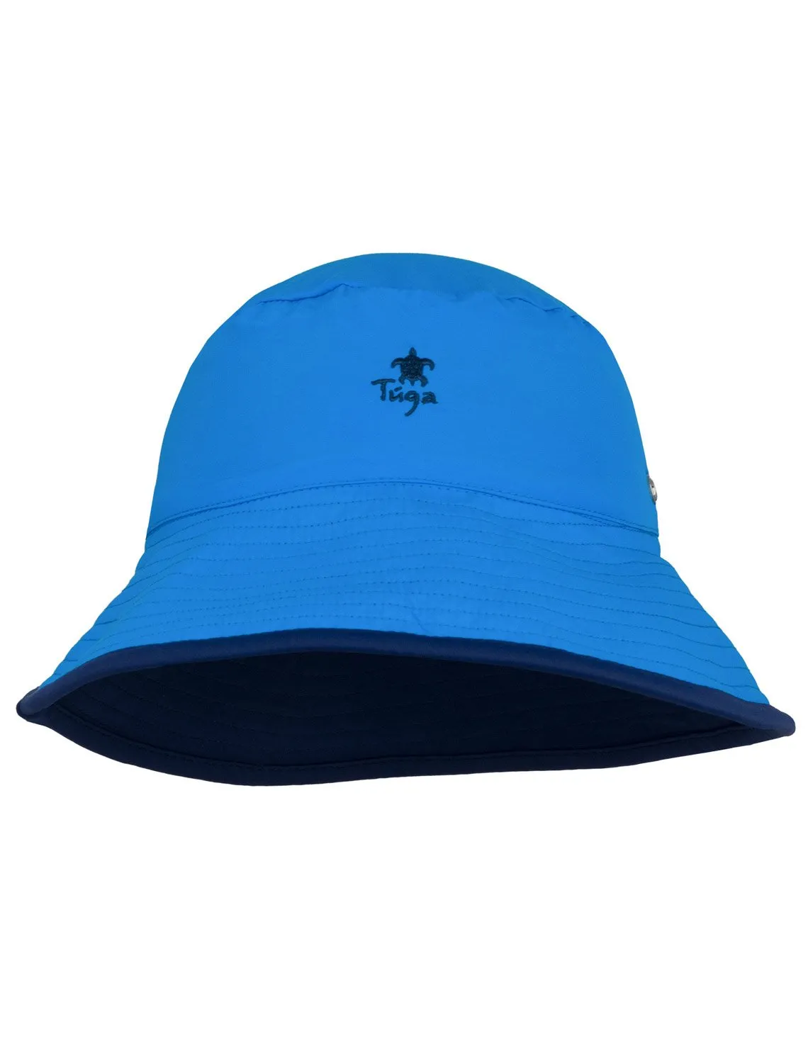 Reversible Bucket Sun Hat - Navy / Sky