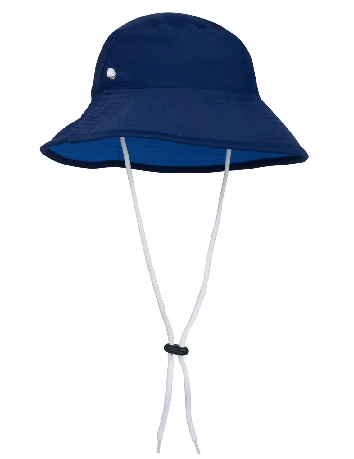 Reversible Bucket Sun Hat - Navy / Sky