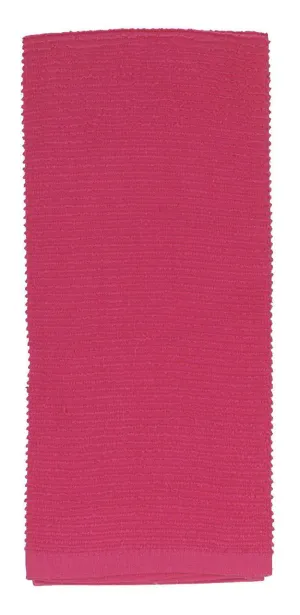 Ribbed Kitchen Towel Flamingo