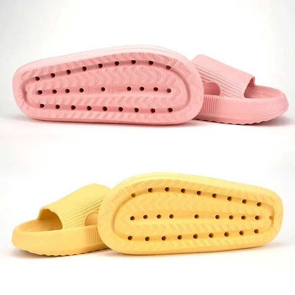 Shhhandals Unisex Anti-Slip Waterproof Comfort Pool Slides - Pink (Multiple Sizes)