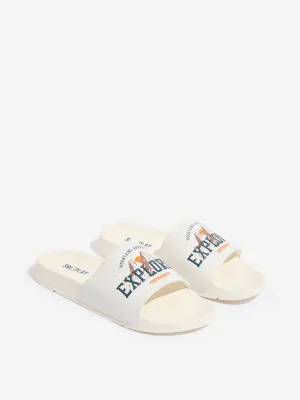 SOLEPLAY White Text Detailed Pool Slides