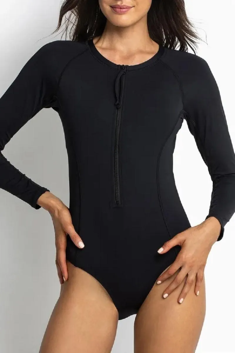 Sunseeker SS91792 Basix Seasport One Piece Black Seaport Surfsuit