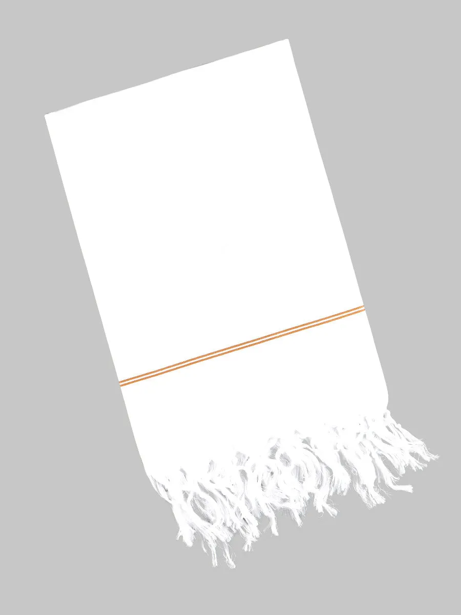 Super Fine Cotton White Bath Towel