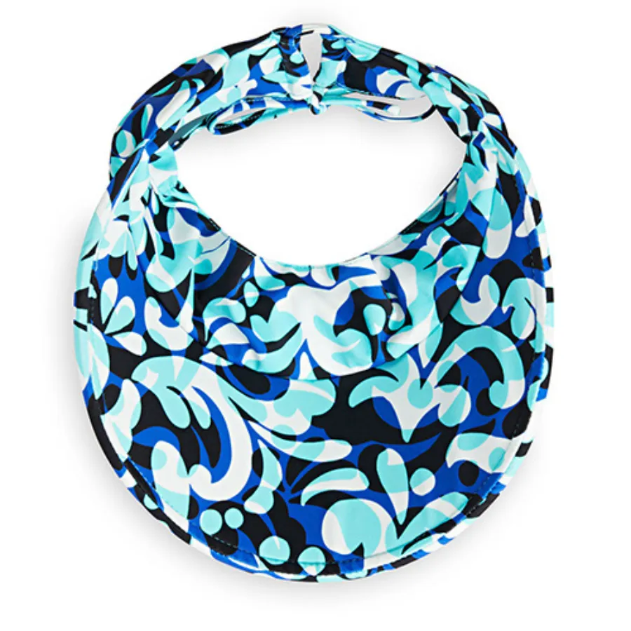 Wallaroo Hats Aqua Visor Womens Sun Hat AQU - Palazzo Cobalt