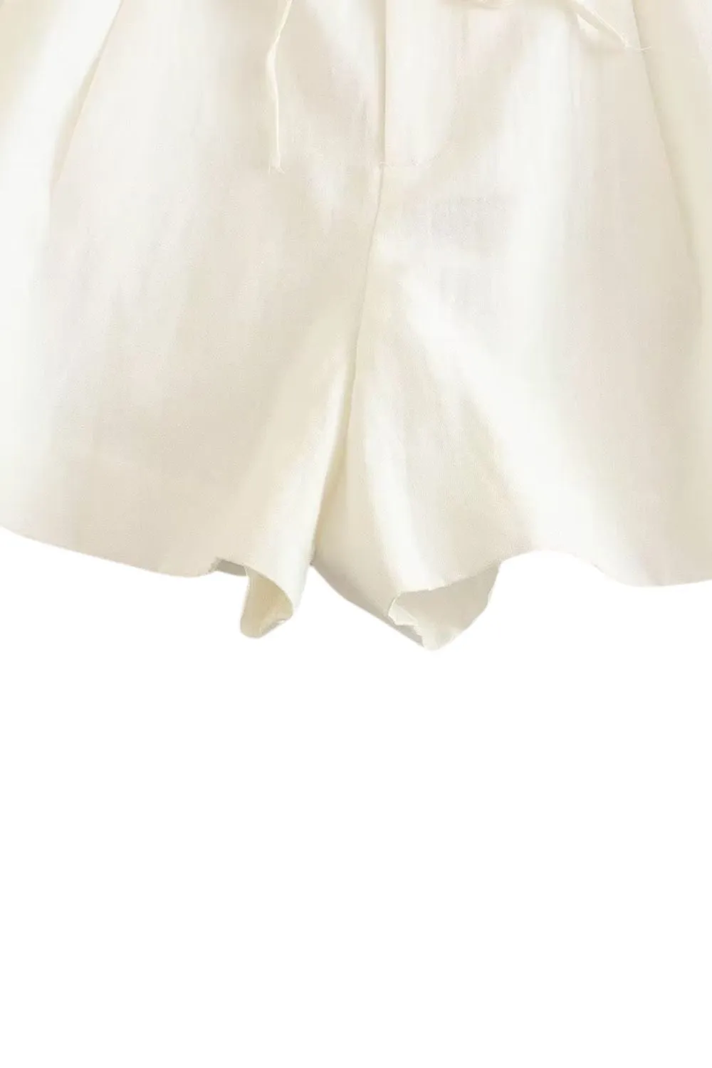 'Yuliya' Linen Slim Fit Vest & Shorts (Sold Separately)