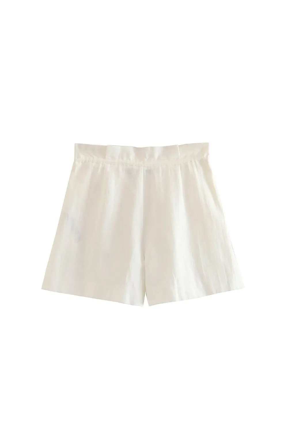 'Yuliya' Linen Slim Fit Vest & Shorts (Sold Separately)